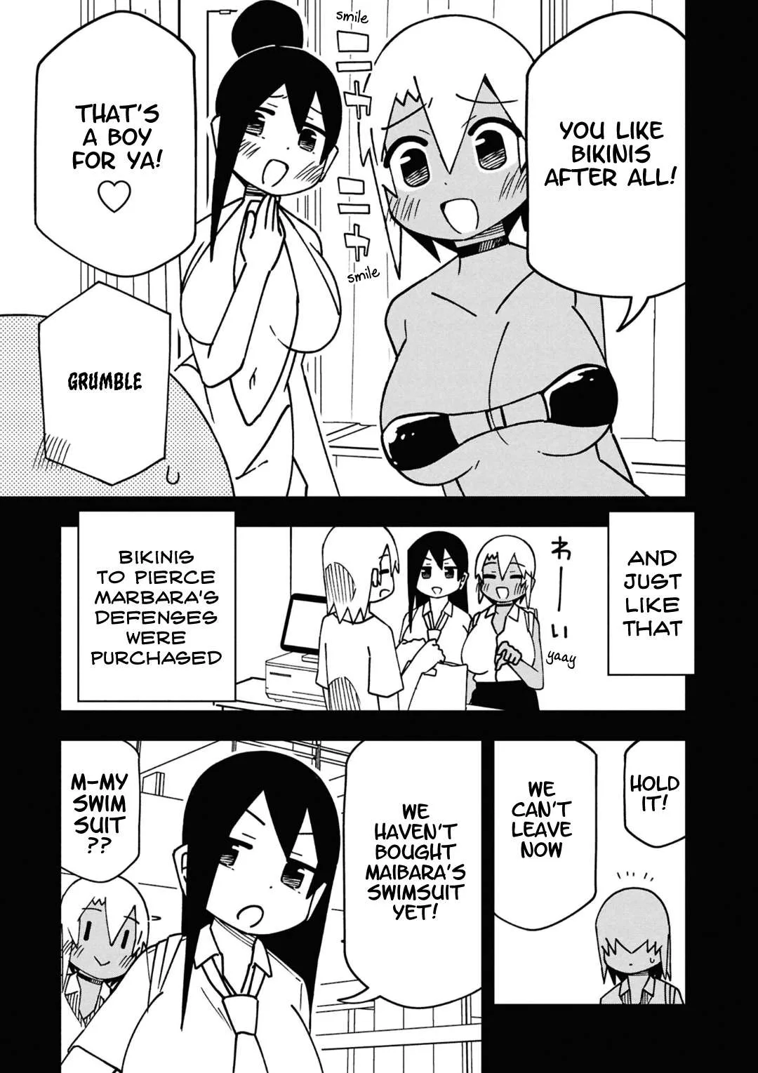 Maibara-kun wa Tsuyotsuyo Gal Kara Hanarerarenai Chapter 18 page 9