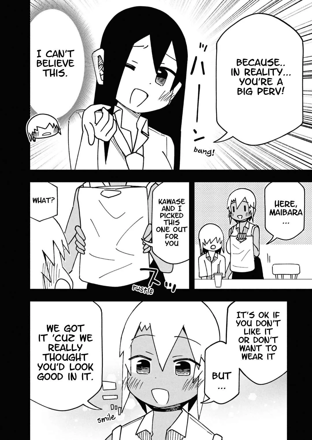 Maibara-kun wa Tsuyotsuyo Gal Kara Hanarerarenai Chapter 19 page 8