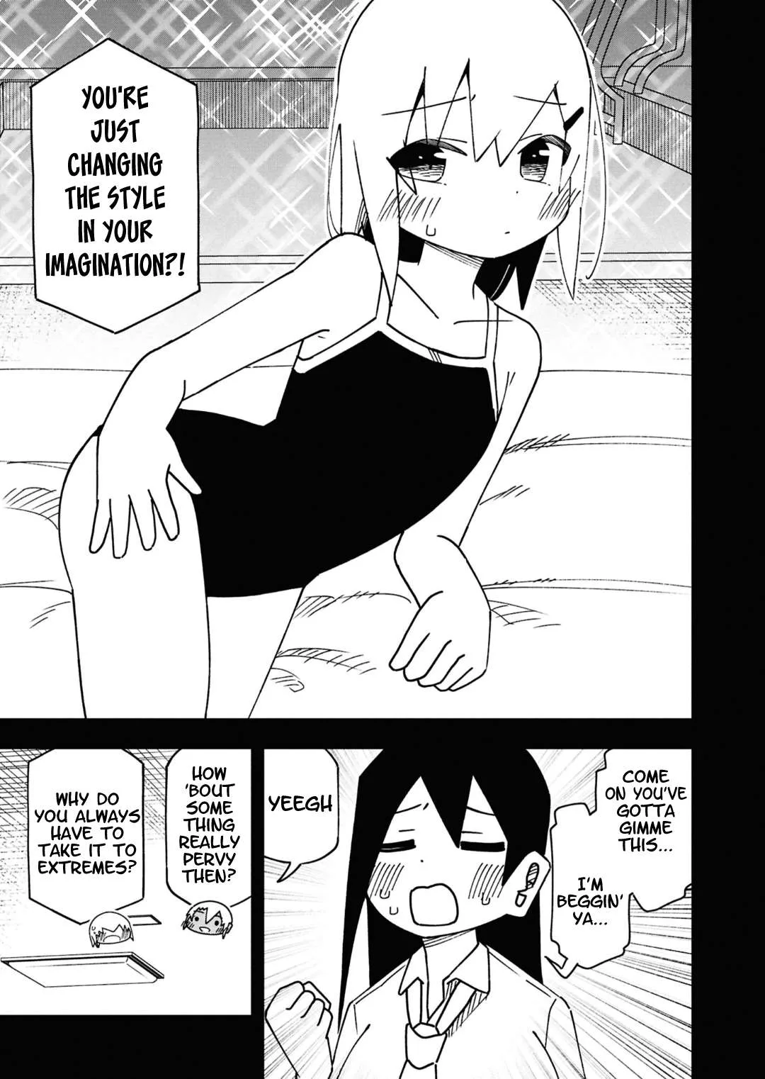 Maibara-kun wa Tsuyotsuyo Gal Kara Hanarerarenai Chapter 19 page 7