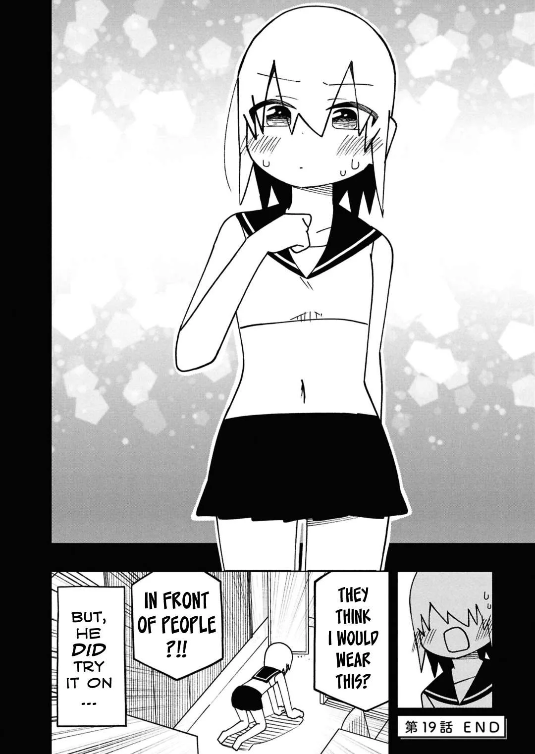 Maibara-kun wa Tsuyotsuyo Gal Kara Hanarerarenai Chapter 19 page 10
