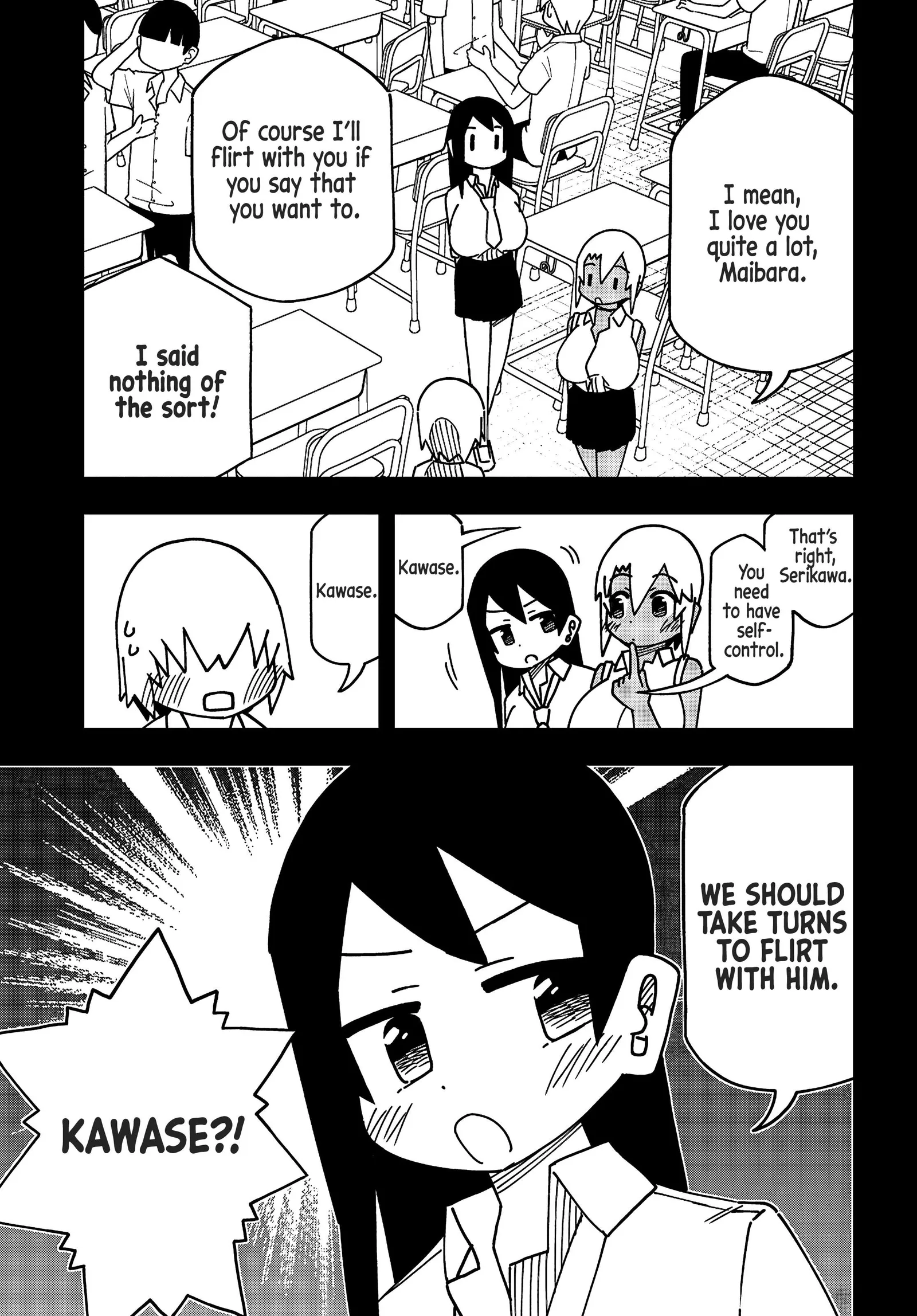 Maibara-kun wa Tsuyotsuyo Gal Kara Hanarerarenai Chapter 2 page 11