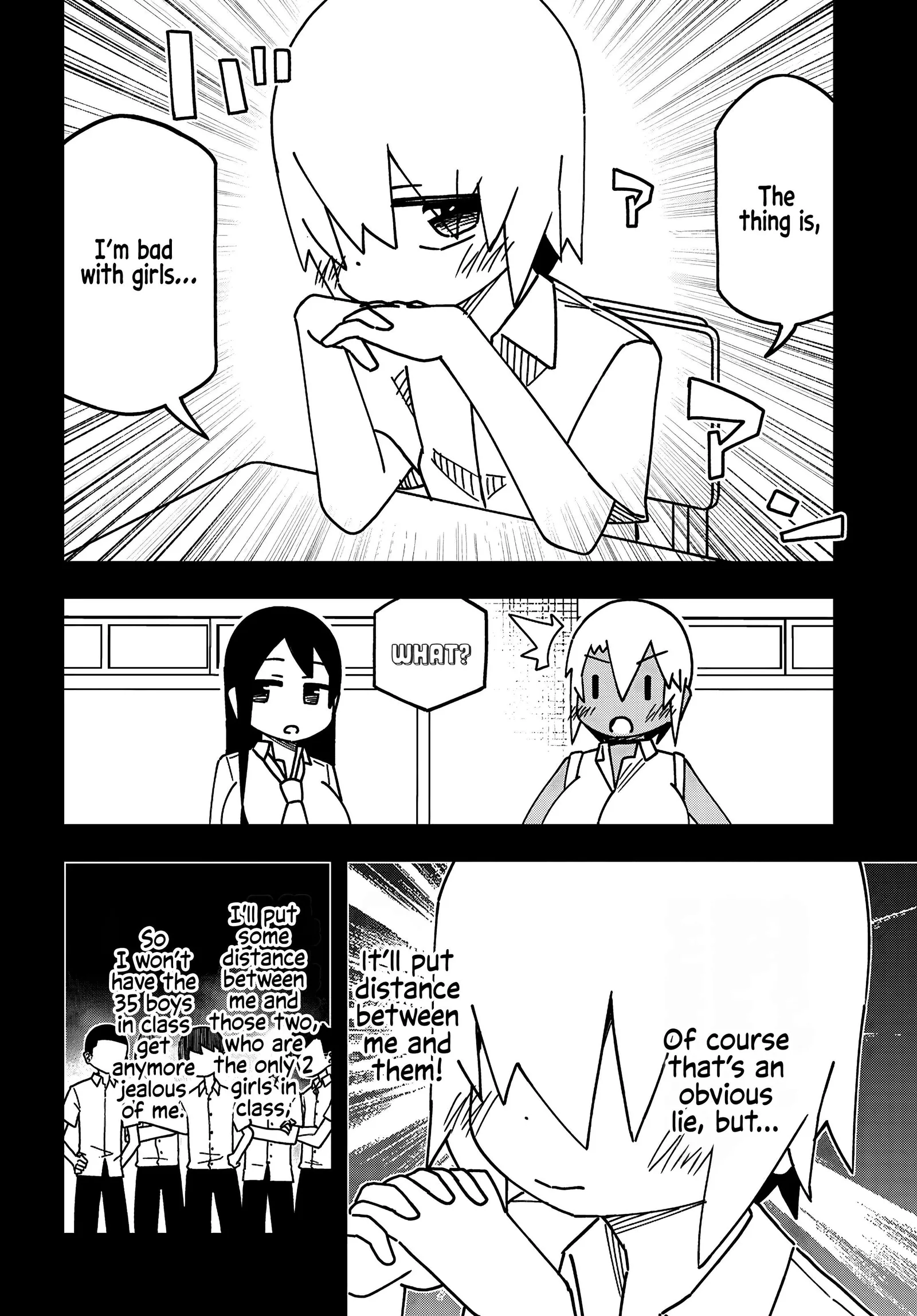 Maibara-kun wa Tsuyotsuyo Gal Kara Hanarerarenai Chapter 2 page 4