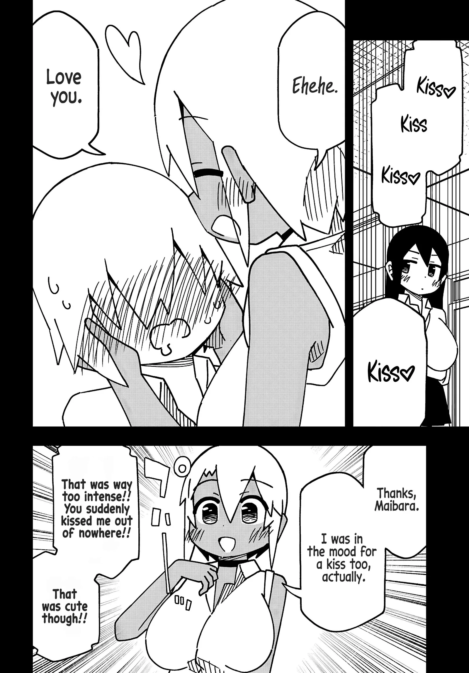 Maibara-kun wa Tsuyotsuyo Gal Kara Hanarerarenai Chapter 2 page 10