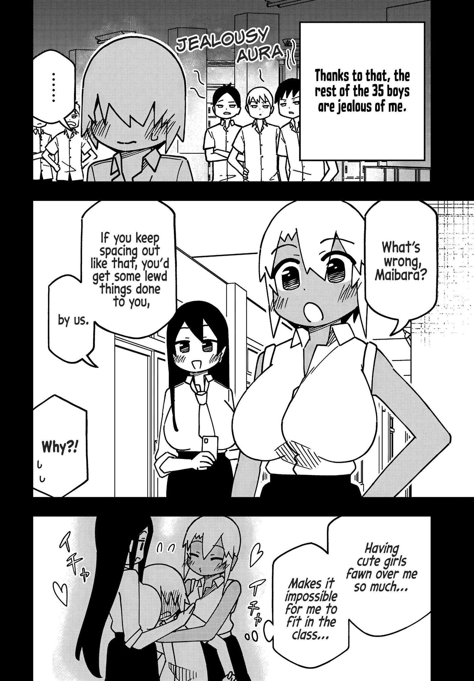 Maibara-kun wa Tsuyotsuyo Gal Kara Hanarerarenai Chapter 2 page 2