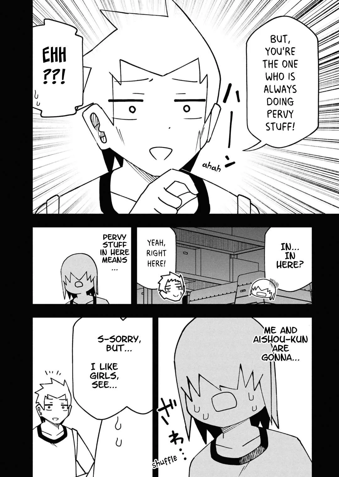 Maibara-kun wa Tsuyotsuyo Gal Kara Hanarerarenai Chapter 21 page 8