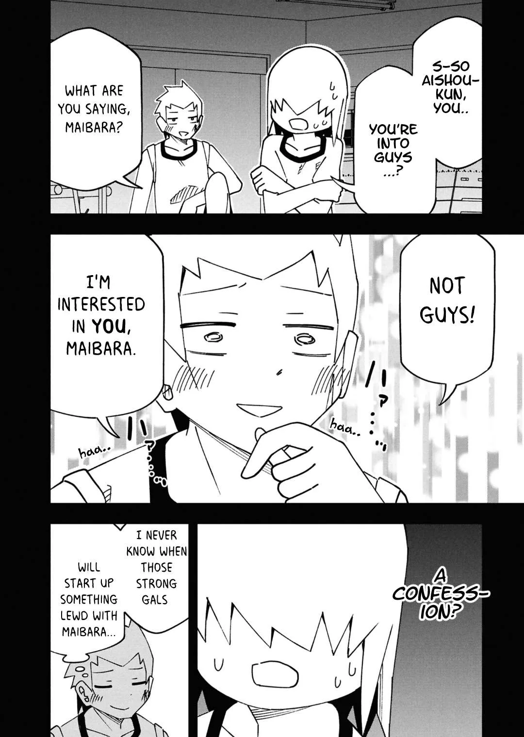 Maibara-kun wa Tsuyotsuyo Gal Kara Hanarerarenai Chapter 21 page 12