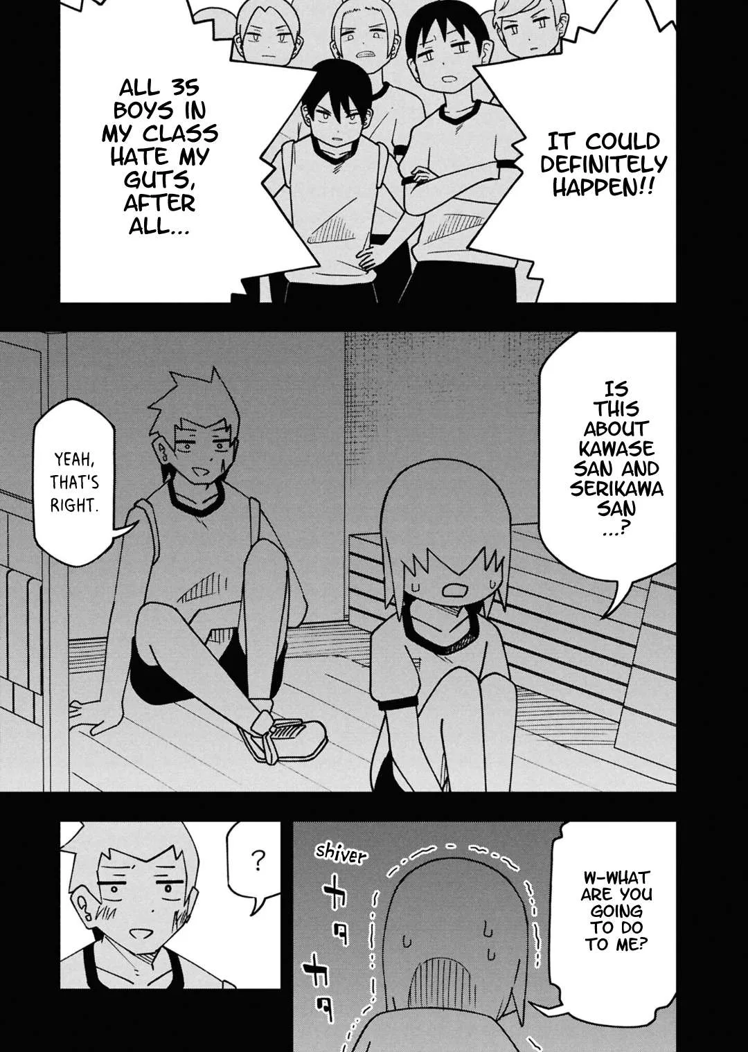 Maibara-kun wa Tsuyotsuyo Gal Kara Hanarerarenai Chapter 21 page 7