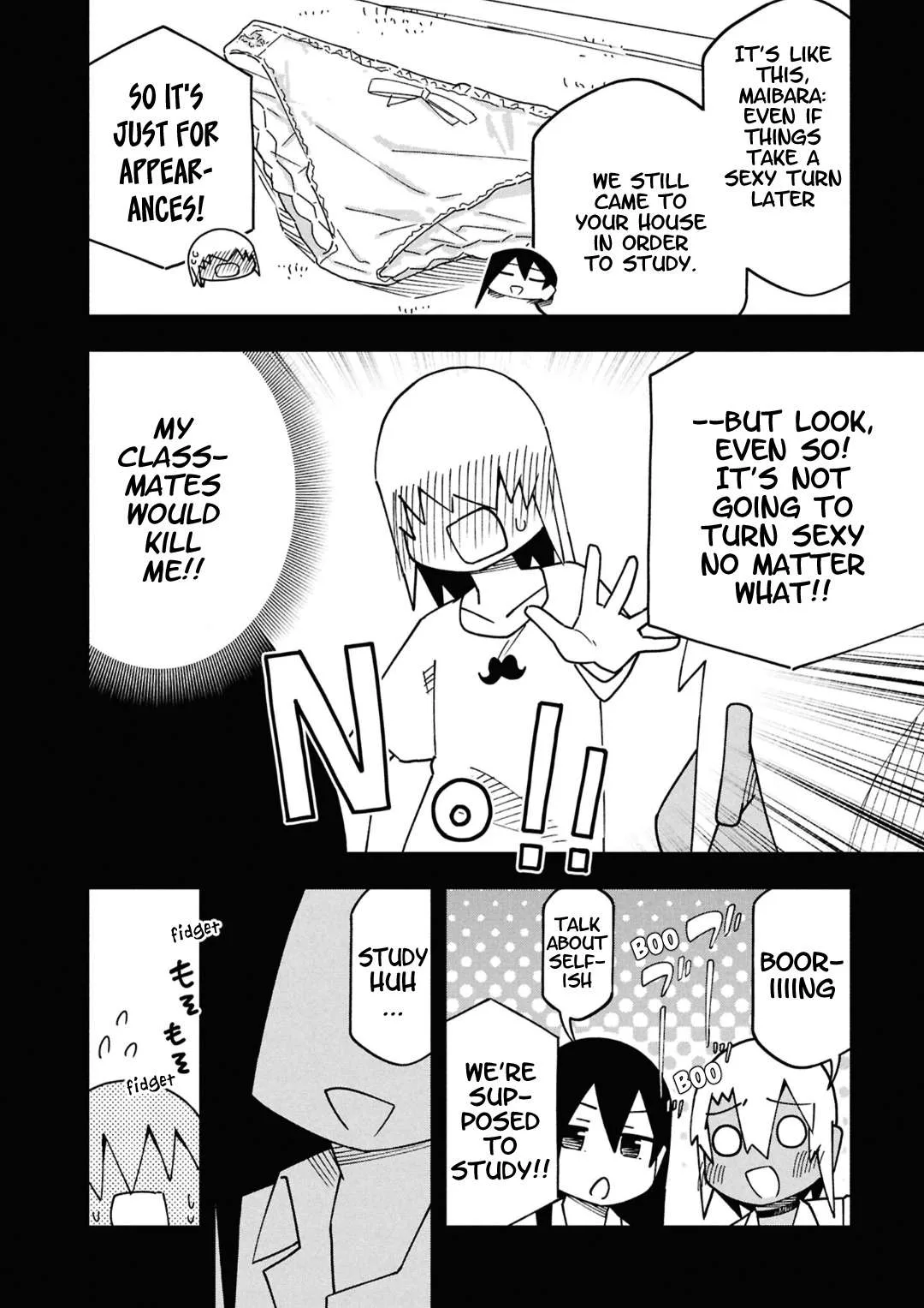 Maibara-kun wa Tsuyotsuyo Gal Kara Hanarerarenai Chapter 22 page 8