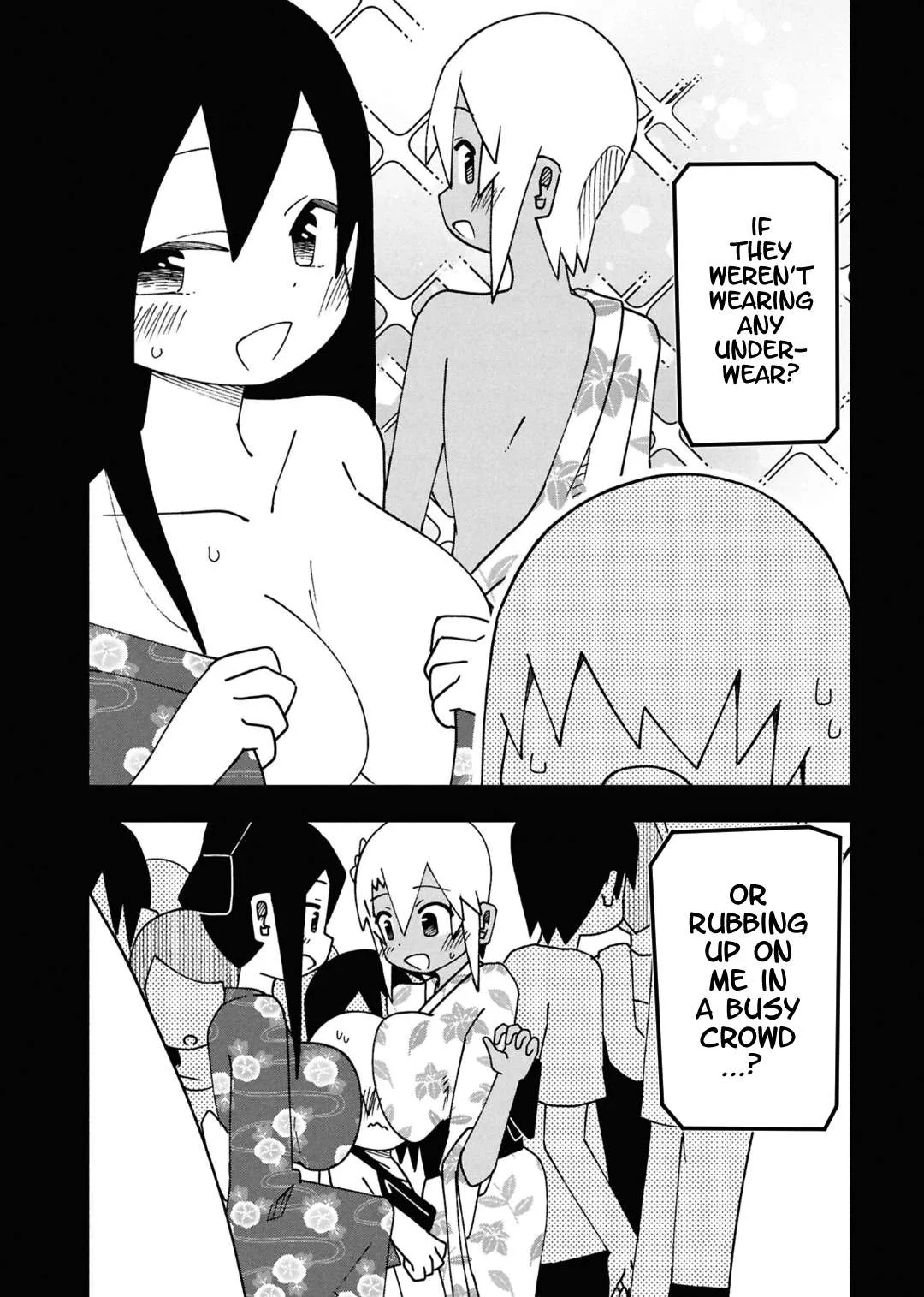 Maibara-kun wa Tsuyotsuyo Gal Kara Hanarerarenai Chapter 24 page 4
