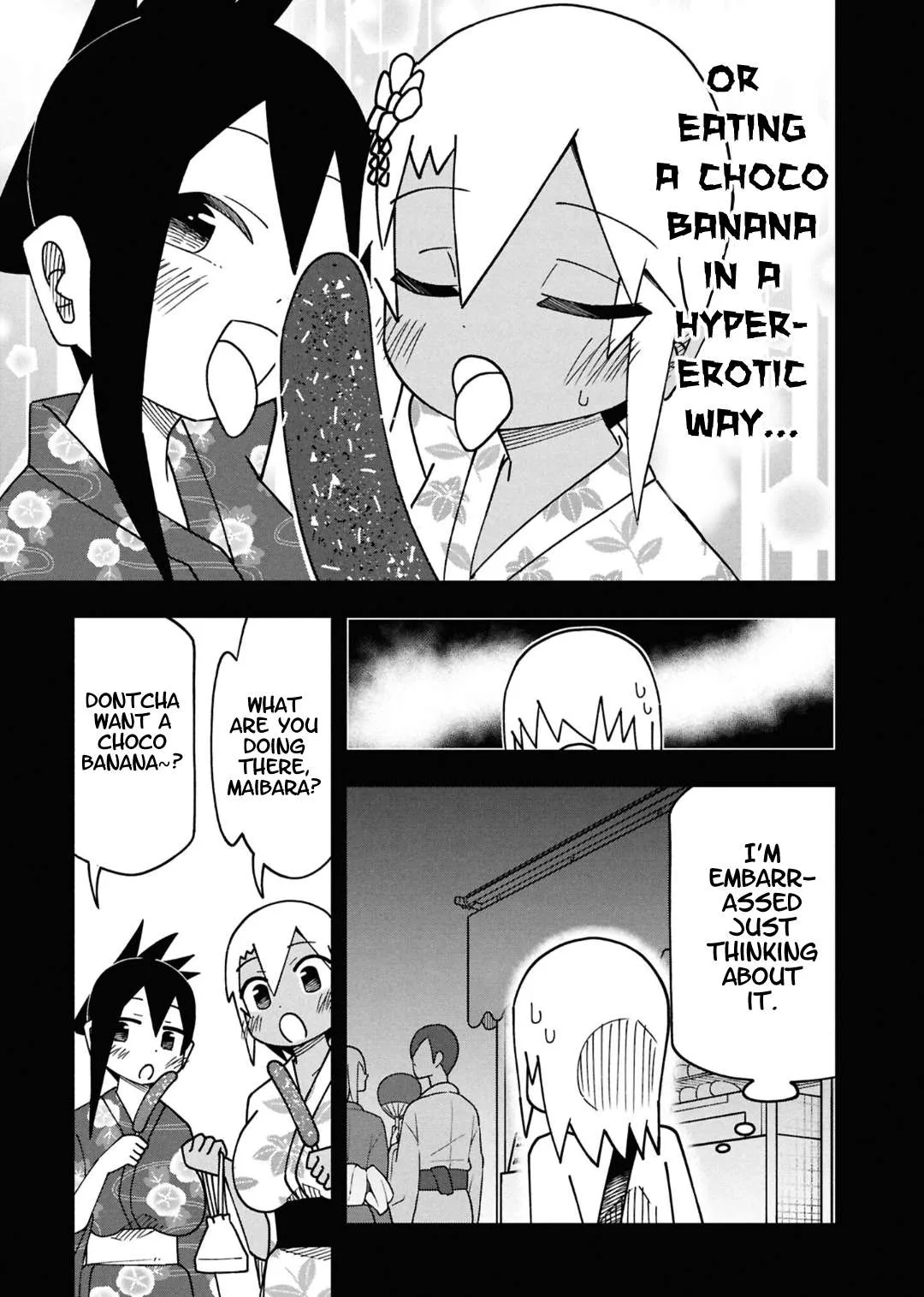 Maibara-kun wa Tsuyotsuyo Gal Kara Hanarerarenai Chapter 24 page 5