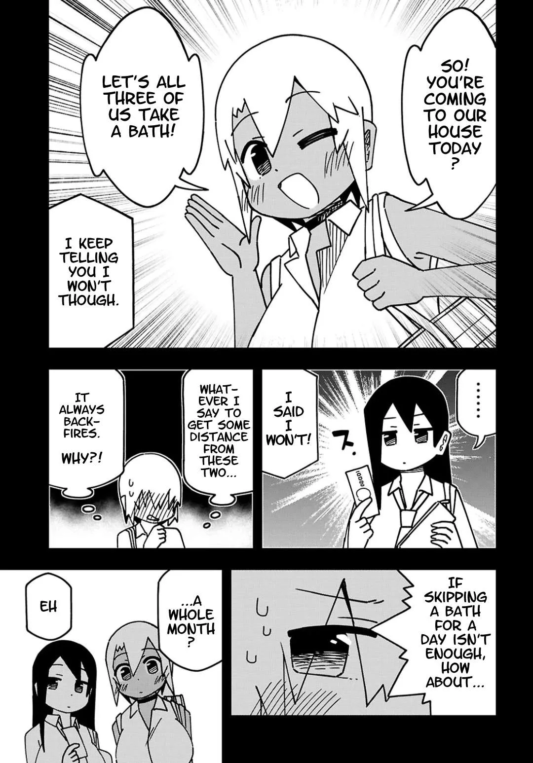 Maibara-kun wa Tsuyotsuyo Gal Kara Hanarerarenai Chapter 3 page 9