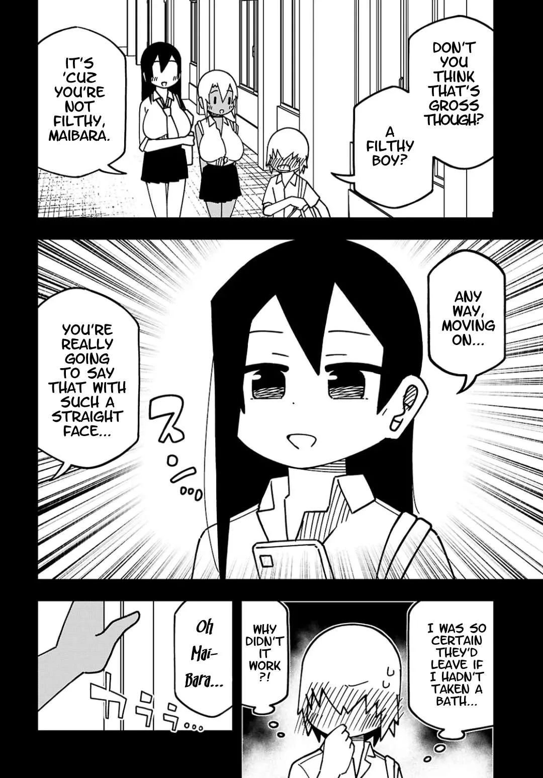 Maibara-kun wa Tsuyotsuyo Gal Kara Hanarerarenai Chapter 3 page 4