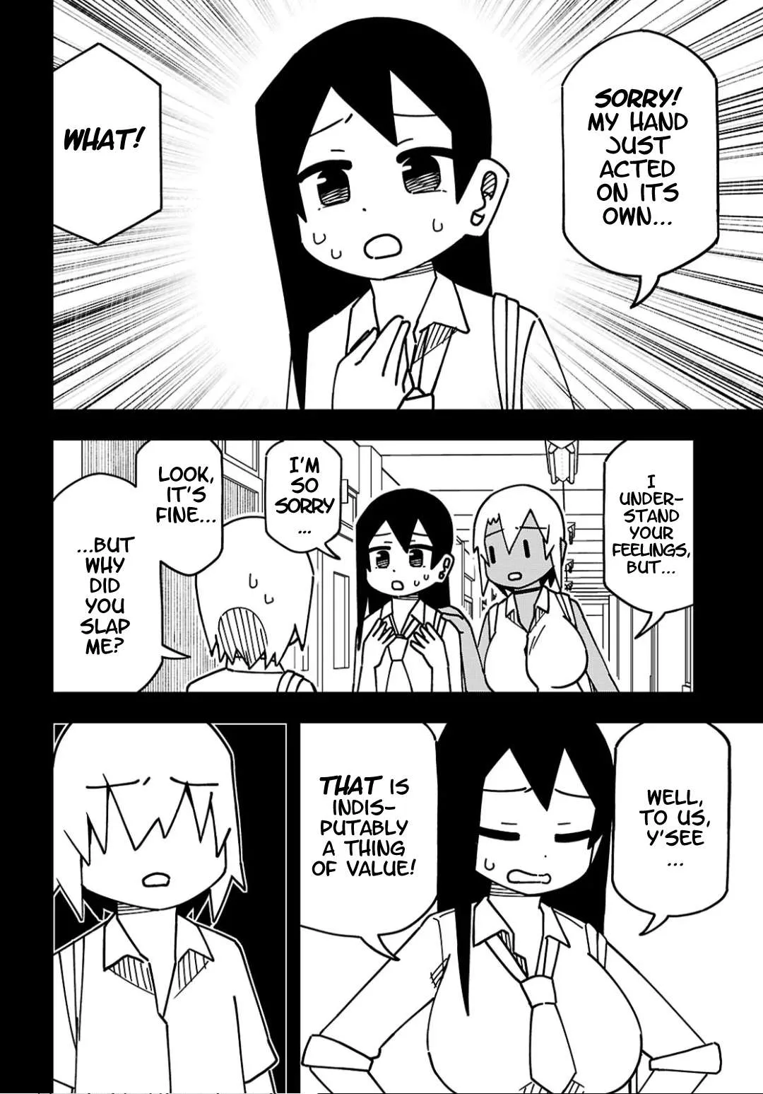 Maibara-kun wa Tsuyotsuyo Gal Kara Hanarerarenai Chapter 3 page 8