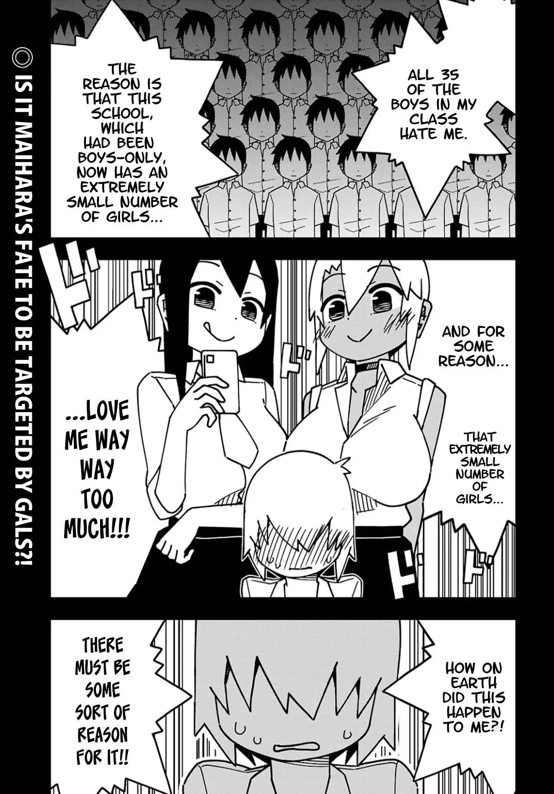 Maibara-kun wa Tsuyotsuyo Gal Kara Hanarerarenai Chapter 3 page 1