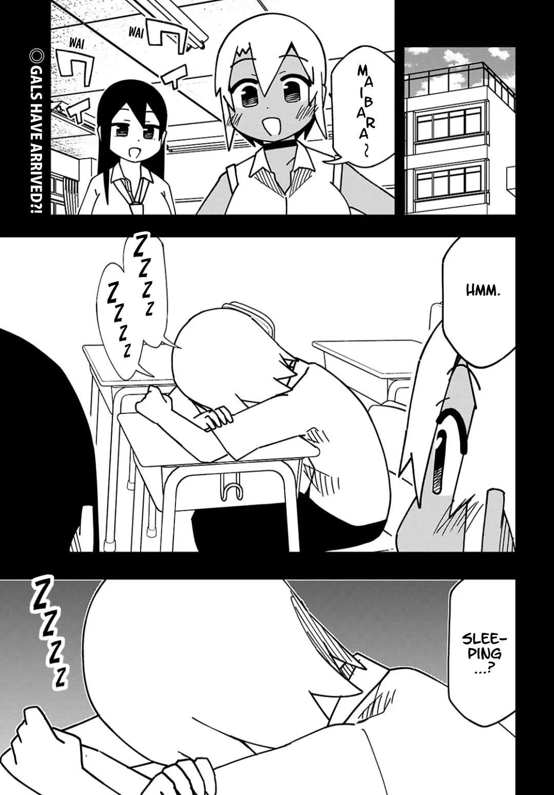 Maibara-kun wa Tsuyotsuyo Gal Kara Hanarerarenai Chapter 4 page 1