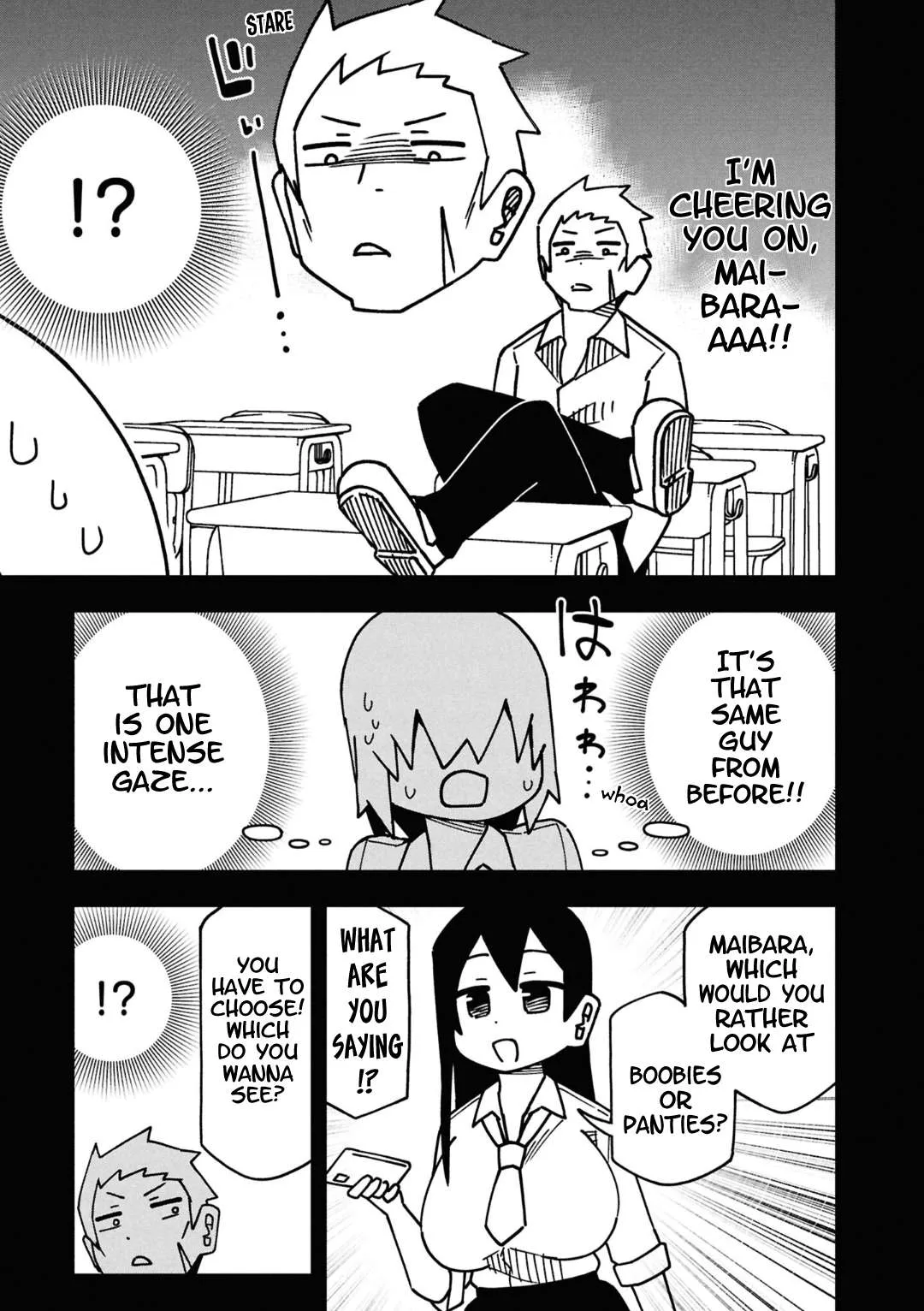 Maibara-kun wa Tsuyotsuyo Gal Kara Hanarerarenai Chapter 6 page 5
