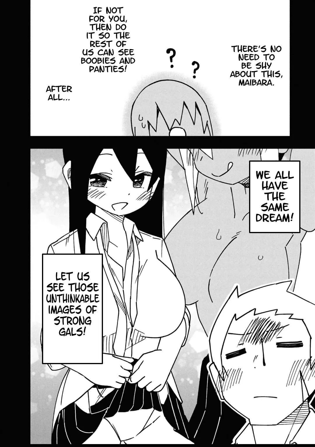 Maibara-kun wa Tsuyotsuyo Gal Kara Hanarerarenai Chapter 6 page 8