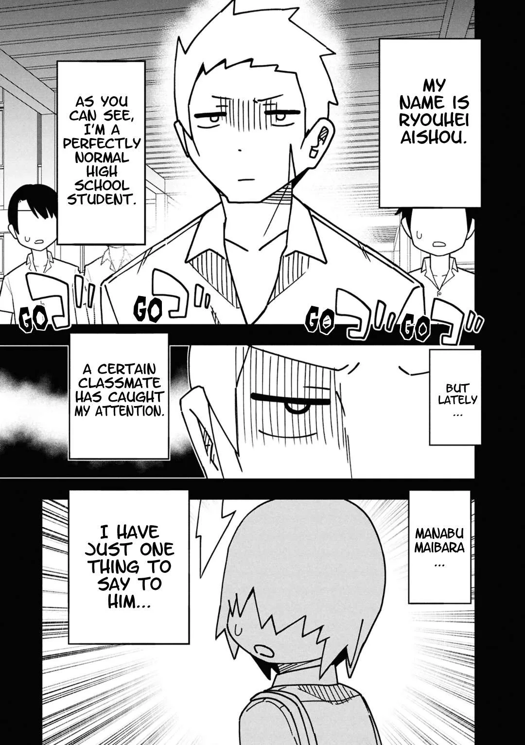 Maibara-kun wa Tsuyotsuyo Gal Kara Hanarerarenai Chapter 6 page 1