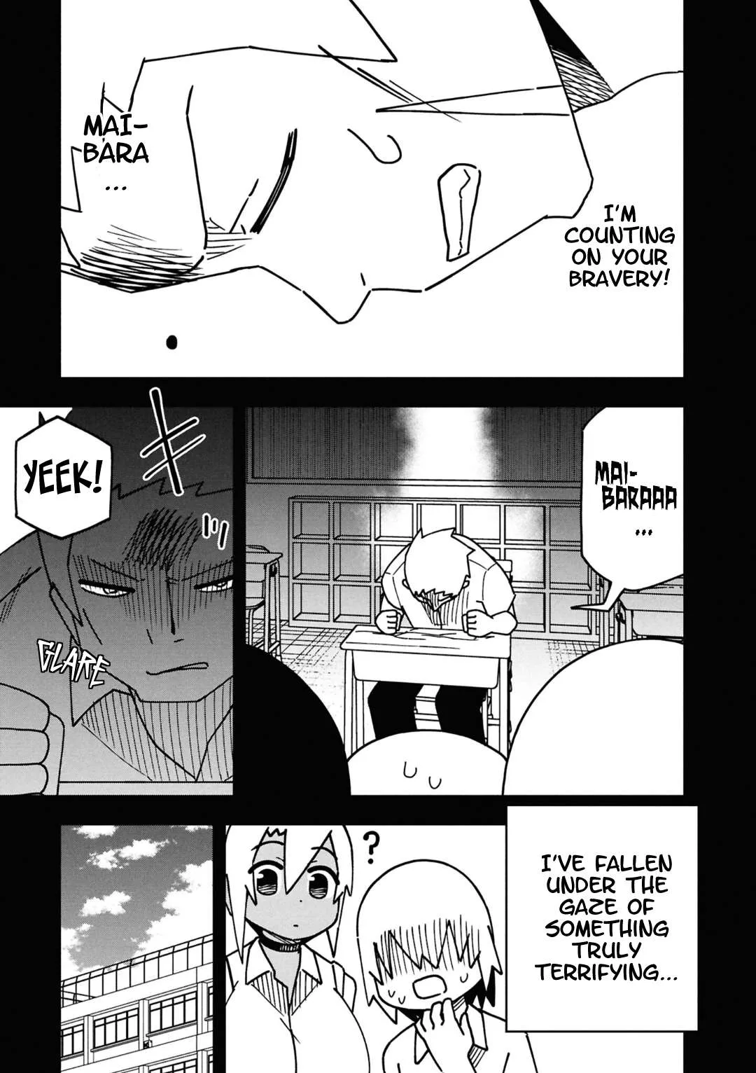 Maibara-kun wa Tsuyotsuyo Gal Kara Hanarerarenai Chapter 6 page 9
