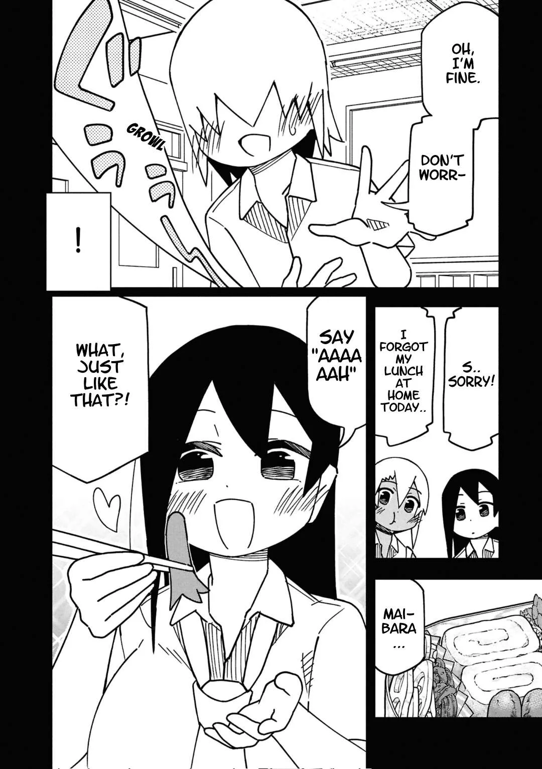 Maibara-kun wa Tsuyotsuyo Gal Kara Hanarerarenai Chapter 7 page 2