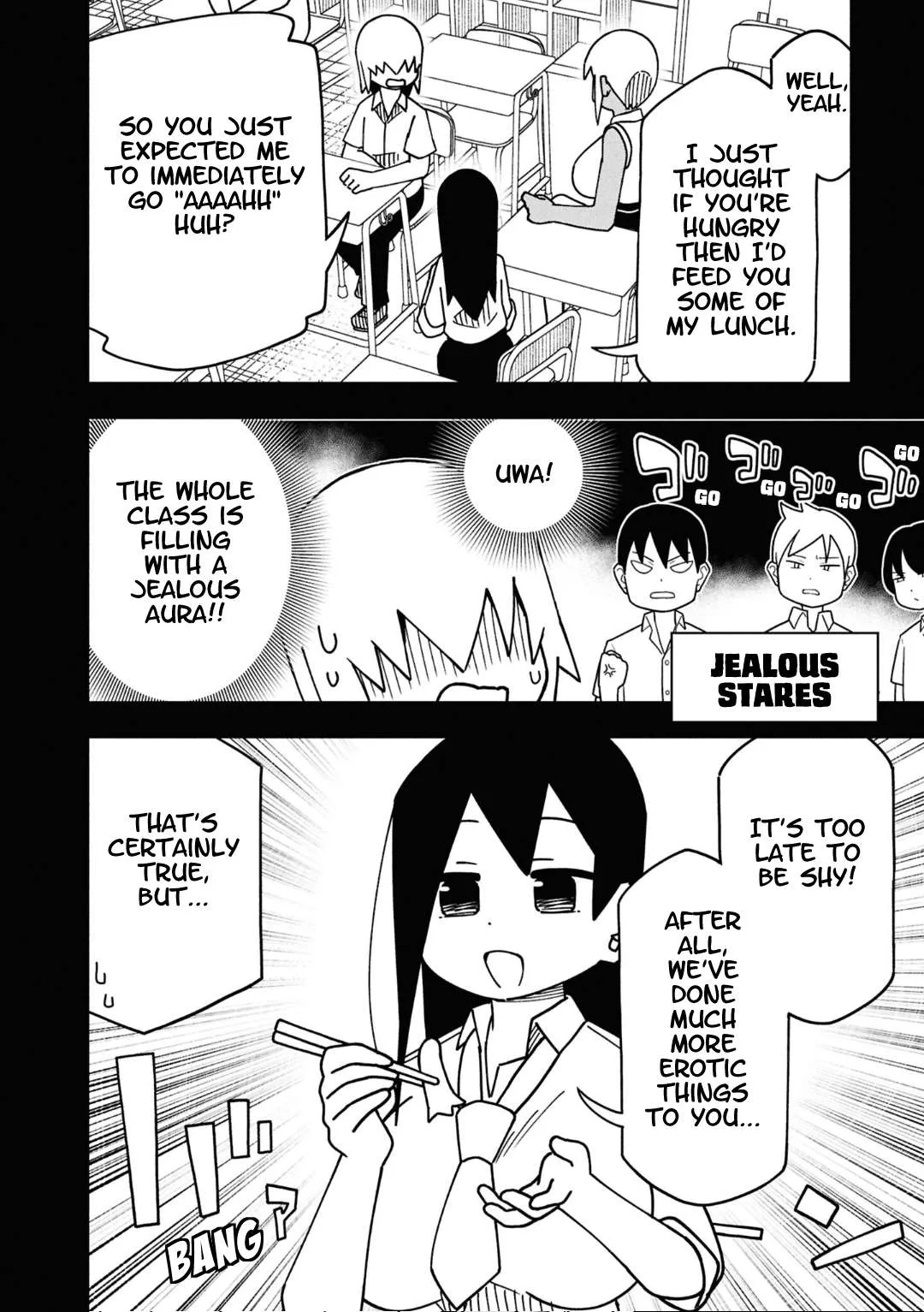 Maibara-kun wa Tsuyotsuyo Gal Kara Hanarerarenai Chapter 7 page 4