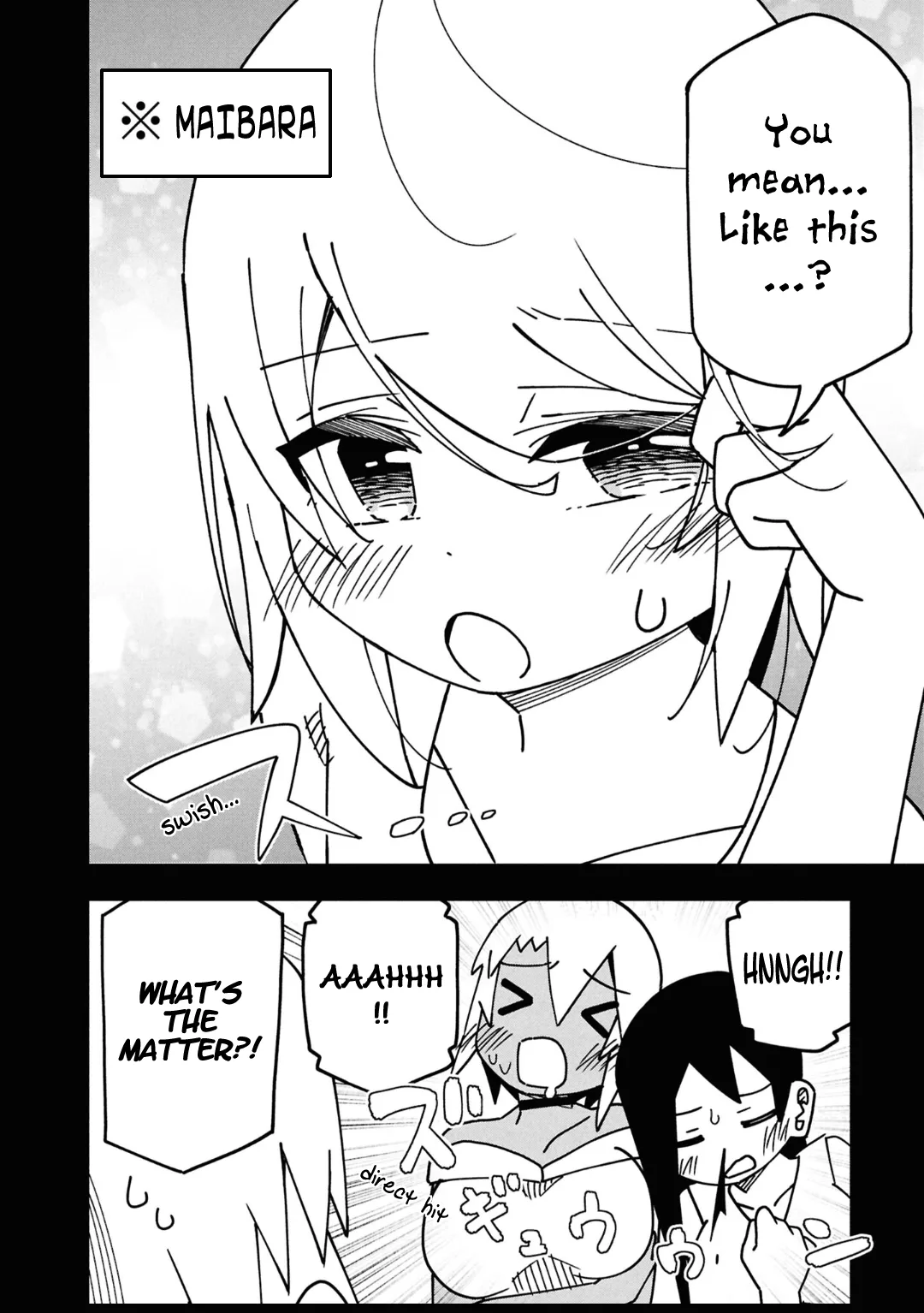 Maibara-kun wa Tsuyotsuyo Gal Kara Hanarerarenai Chapter 8 page 8