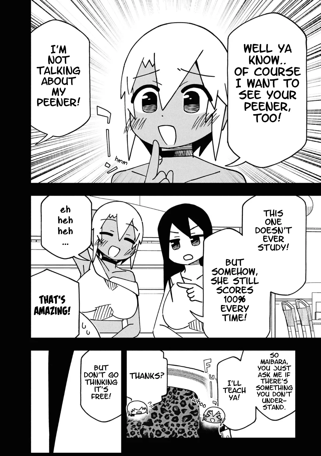 Maibara-kun wa Tsuyotsuyo Gal Kara Hanarerarenai Chapter 8 page 6