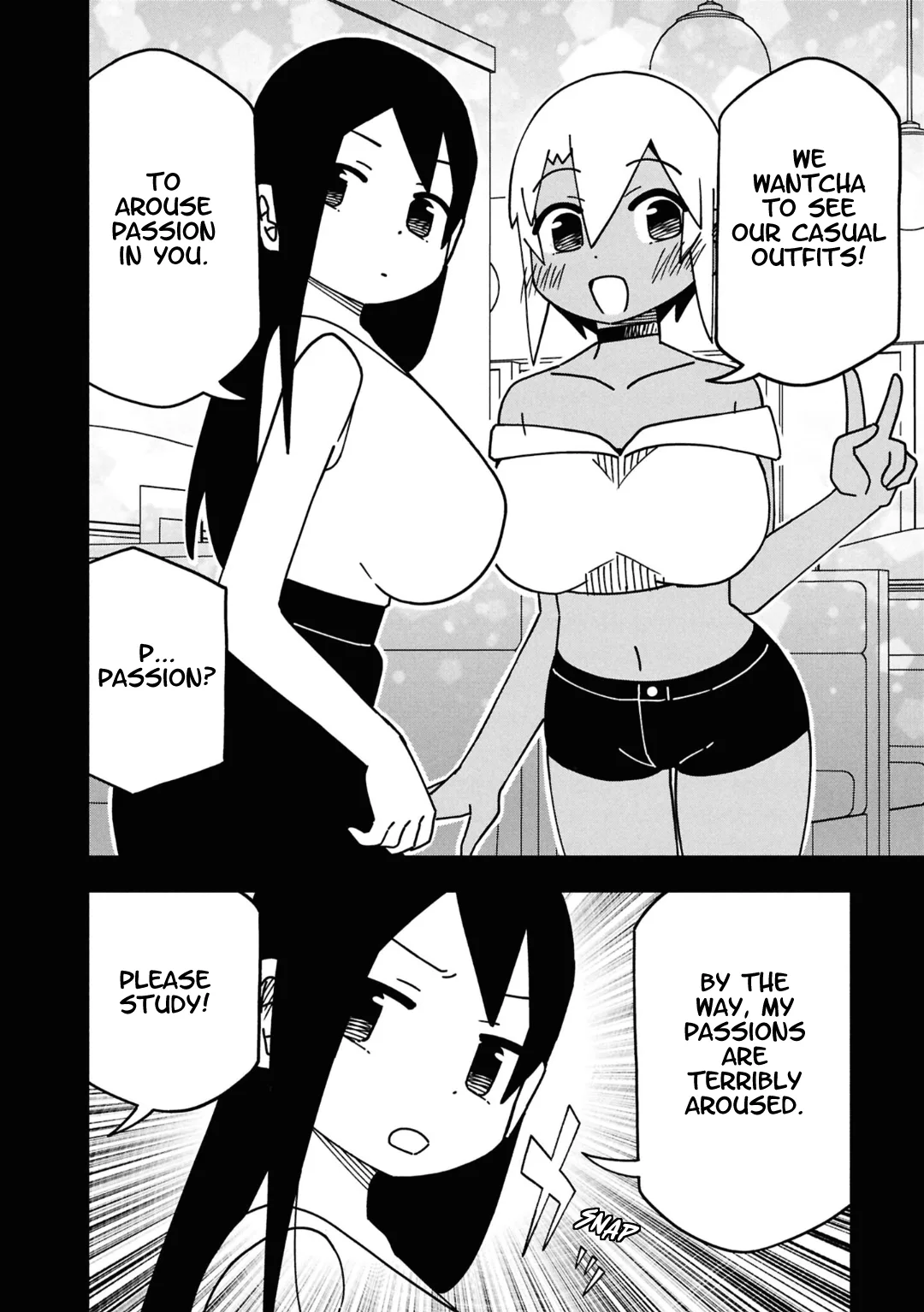 Maibara-kun wa Tsuyotsuyo Gal Kara Hanarerarenai Chapter 8 page 2