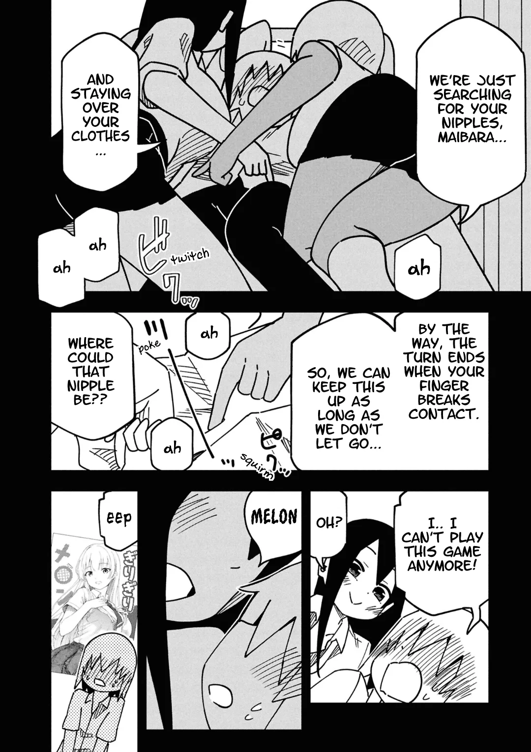 Maibara-kun wa Tsuyotsuyo Gal Kara Hanarerarenai Chapter 9 page 6