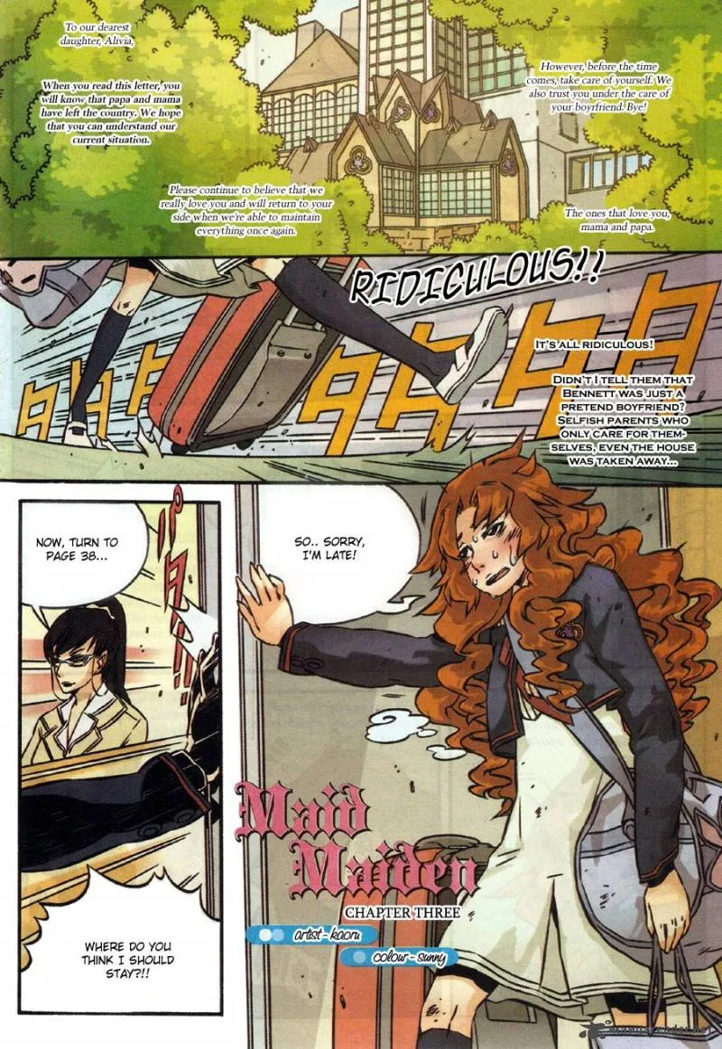 Maid Maiden Chapter 3 page 2