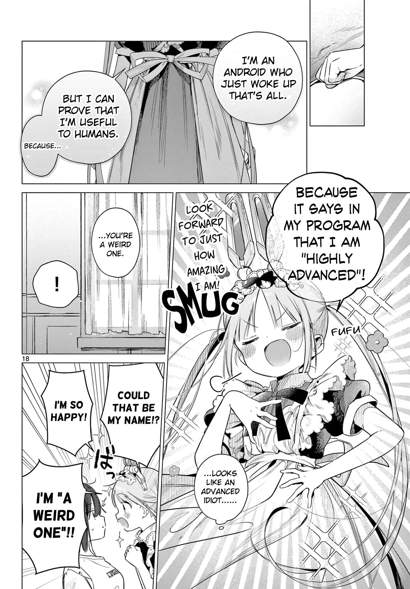 Maid & Roid wa Ojousama no Oyaku ni Tachitai! Chapter 1 page 18