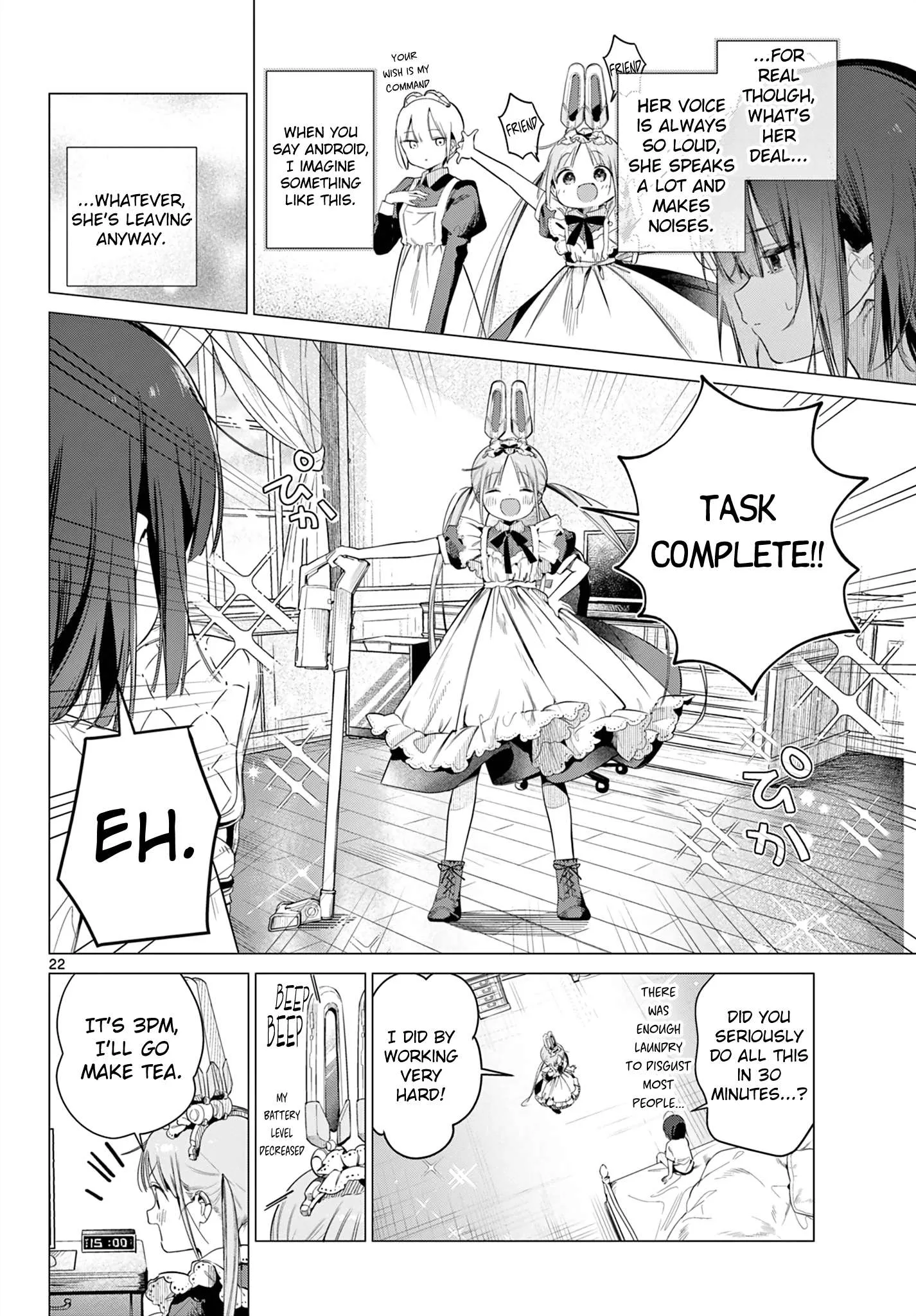 Maid & Roid wa Ojousama no Oyaku ni Tachitai! Chapter 1 page 22