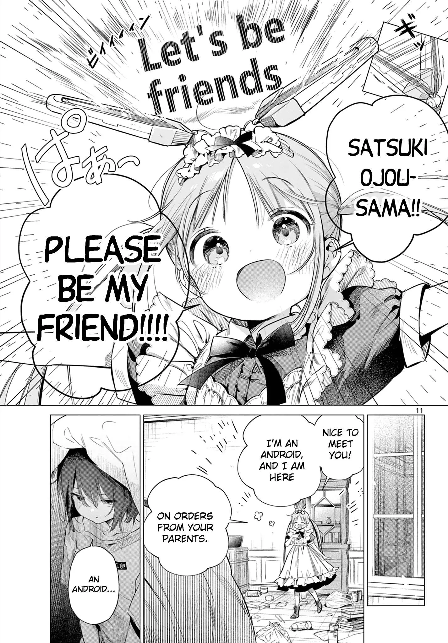 Maid & Roid wa Ojousama no Oyaku ni Tachitai! Chapter 1 page 11
