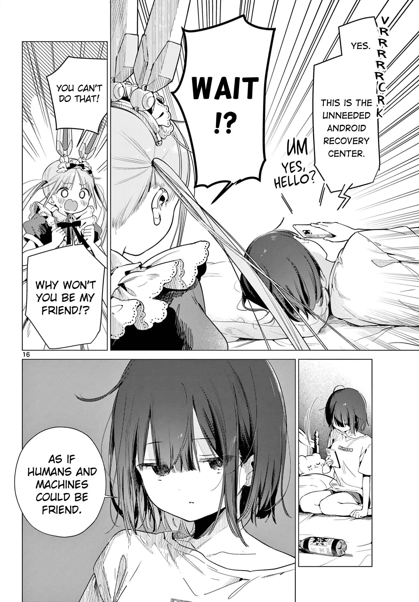 Maid & Roid wa Ojousama no Oyaku ni Tachitai! Chapter 1 page 16