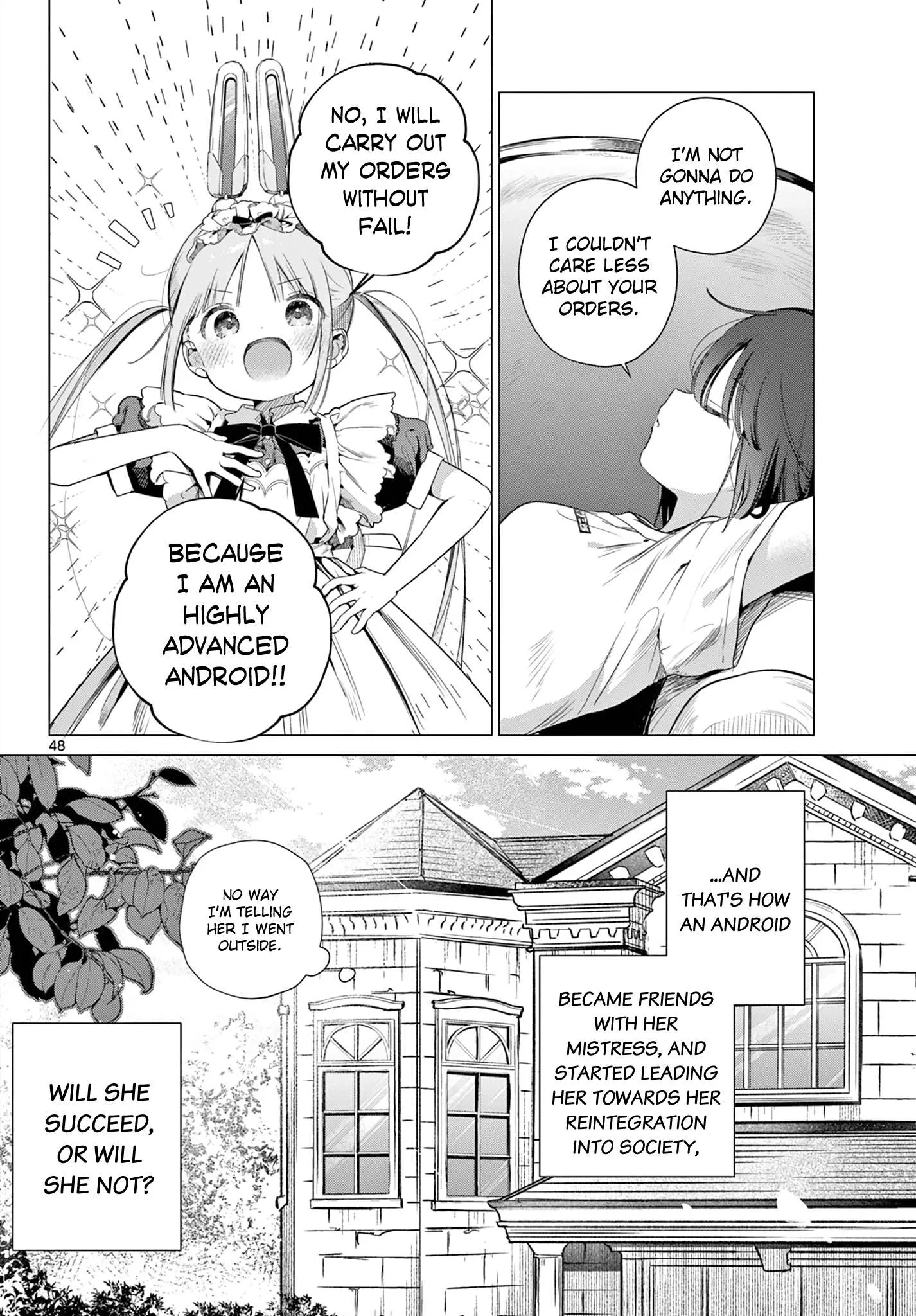 Maid & Roid wa Ojousama no Oyaku ni Tachitai! Chapter 1 page 48