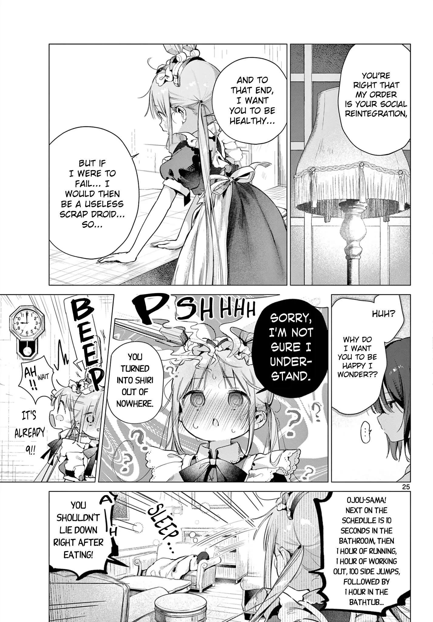 Maid & Roid wa Ojousama no Oyaku ni Tachitai! Chapter 2 page 25
