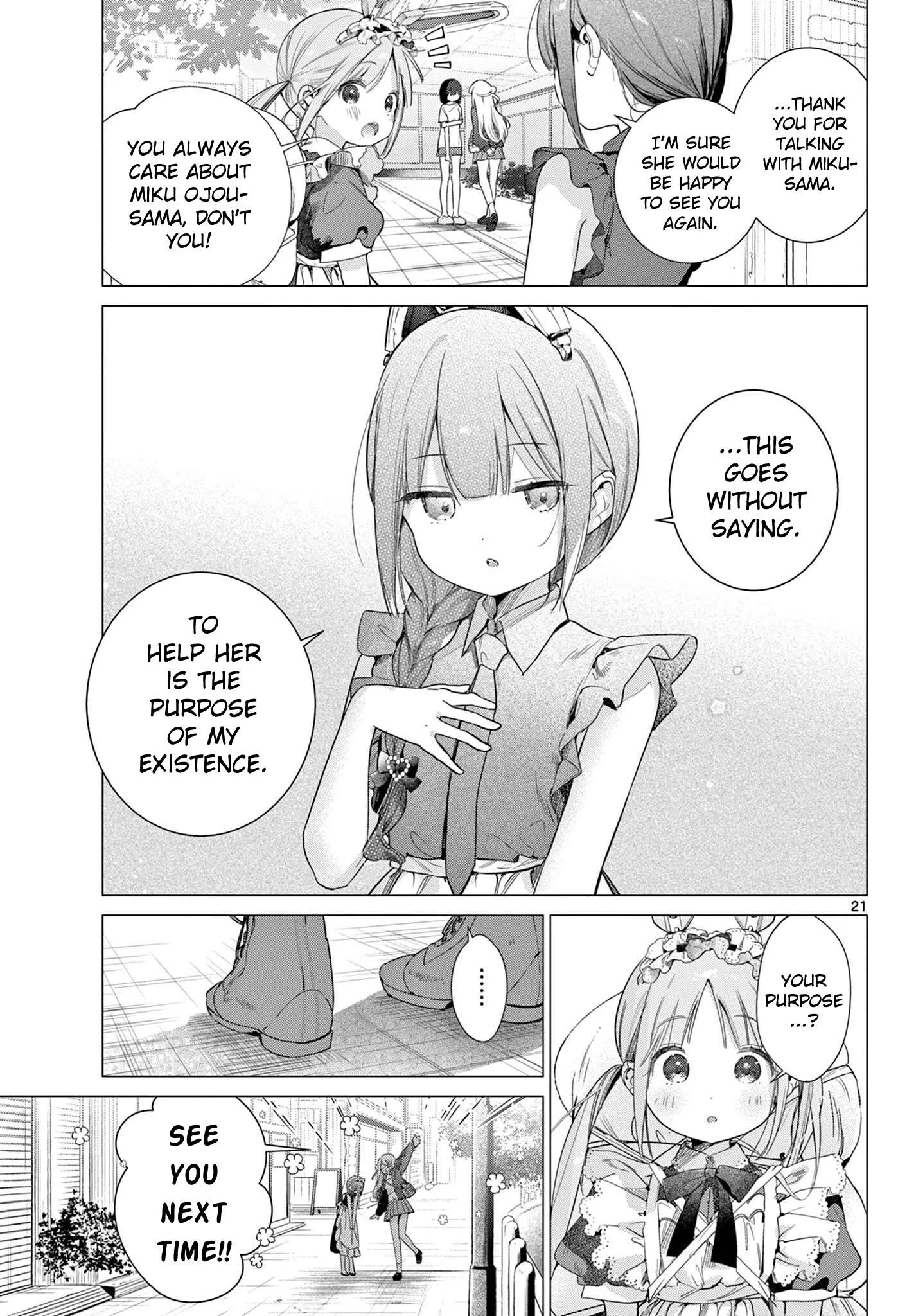Maid & Roid wa Ojousama no Oyaku ni Tachitai! Chapter 4 page 21