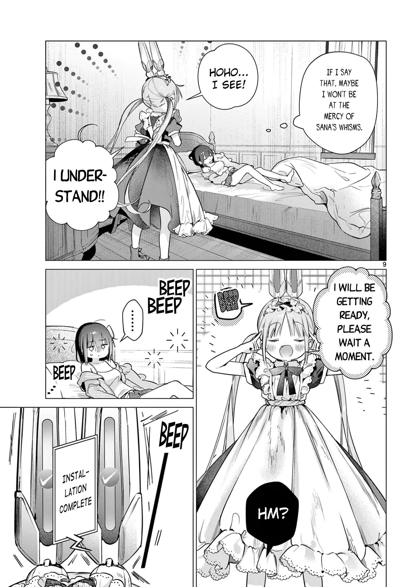 Maid & Roid wa Ojousama no Oyaku ni Tachitai! Chapter 5 page 9