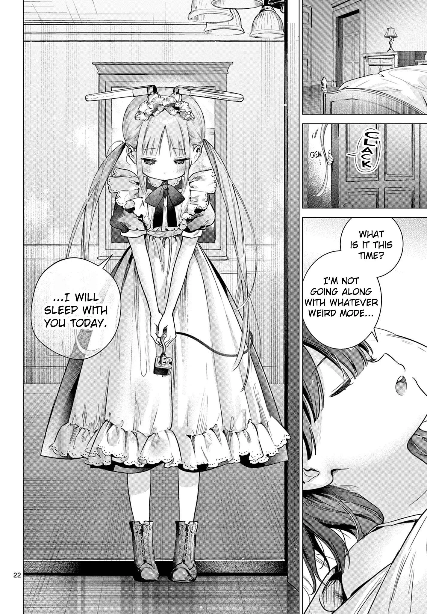 Maid & Roid wa Ojousama no Oyaku ni Tachitai! Chapter 5 page 22