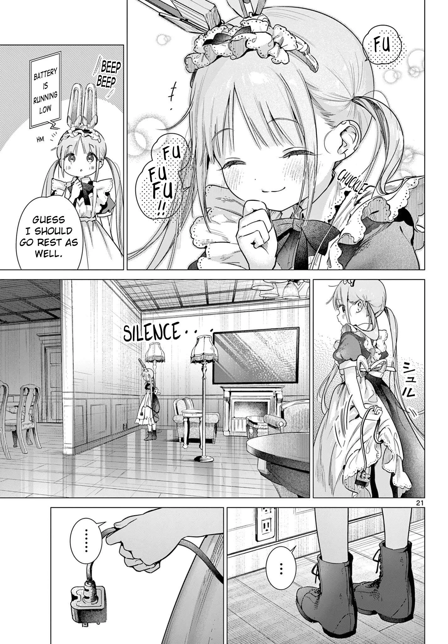 Maid & Roid wa Ojousama no Oyaku ni Tachitai! Chapter 5 page 21