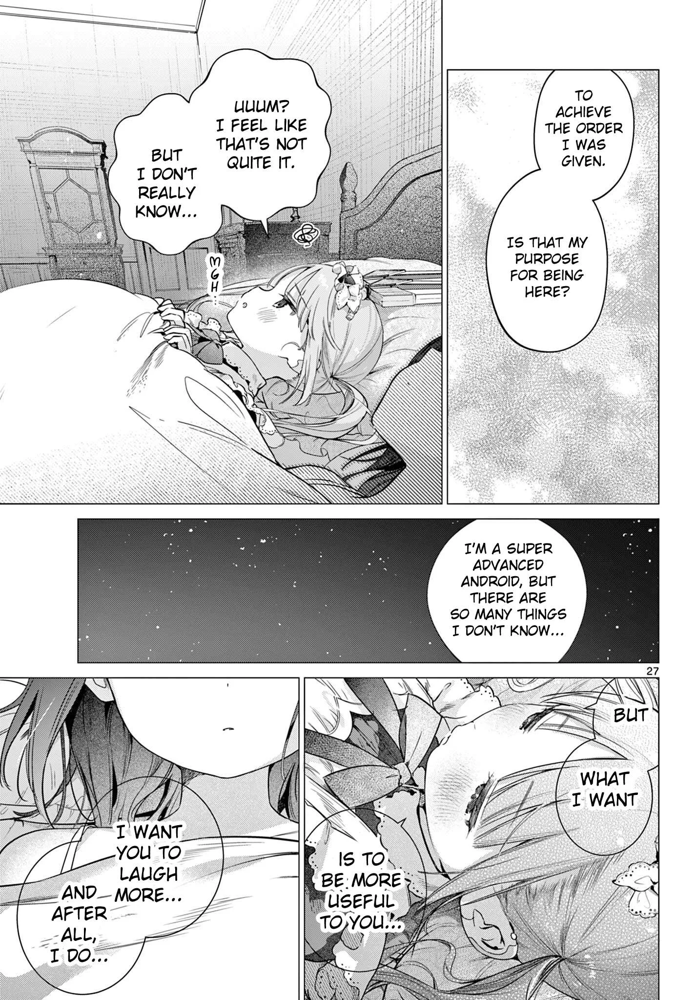 Maid & Roid wa Ojousama no Oyaku ni Tachitai! Chapter 5 page 27