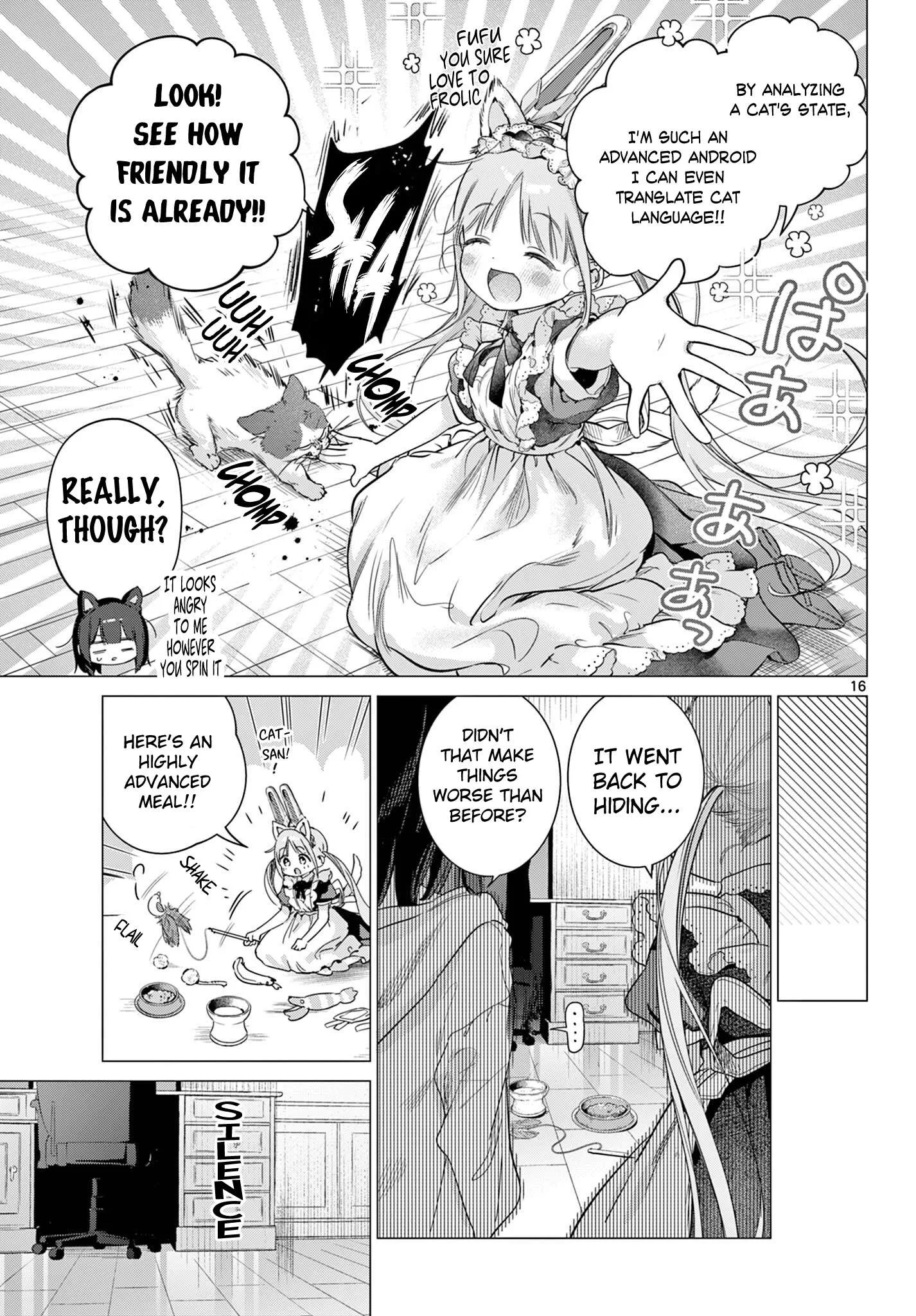Maid & Roid wa Ojousama no Oyaku ni Tachitai! Chapter 6 page 16