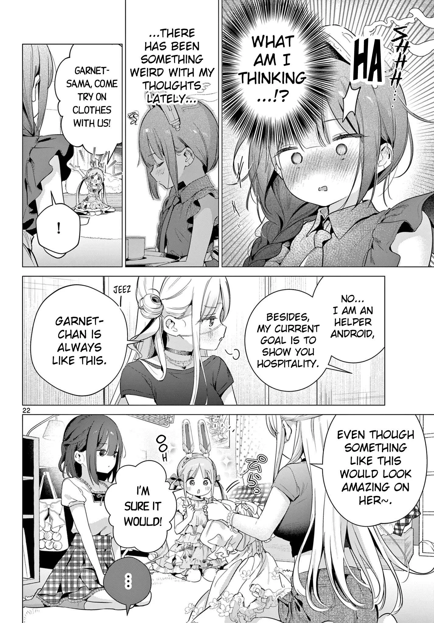 Maid & Roid wa Ojousama no Oyaku ni Tachitai! Chapter 7 page 22
