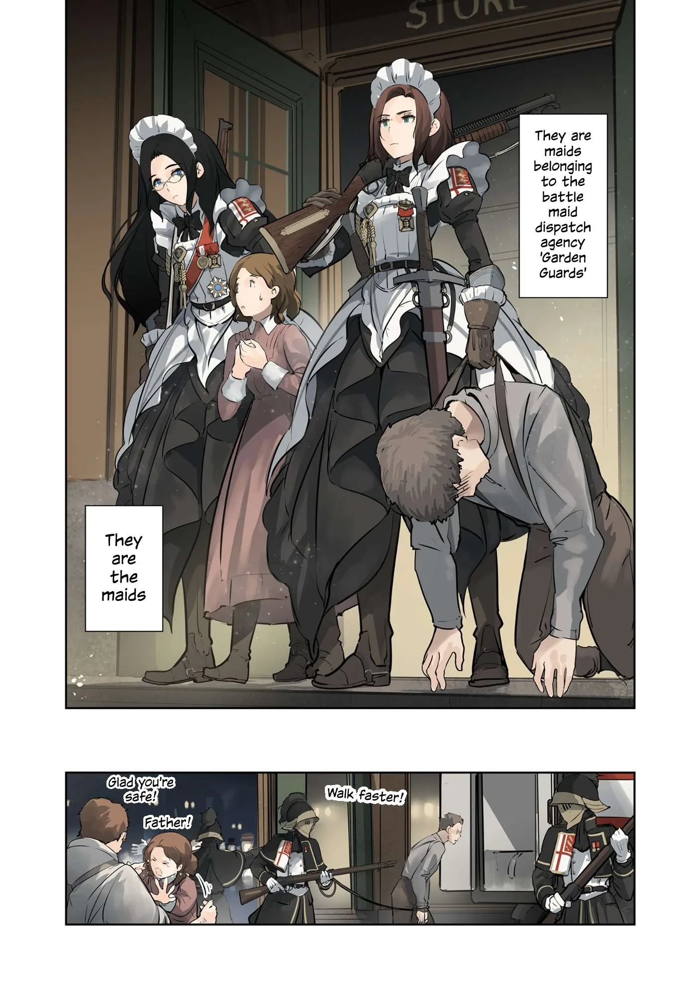 Maids of Order Chapter 1 page 7
