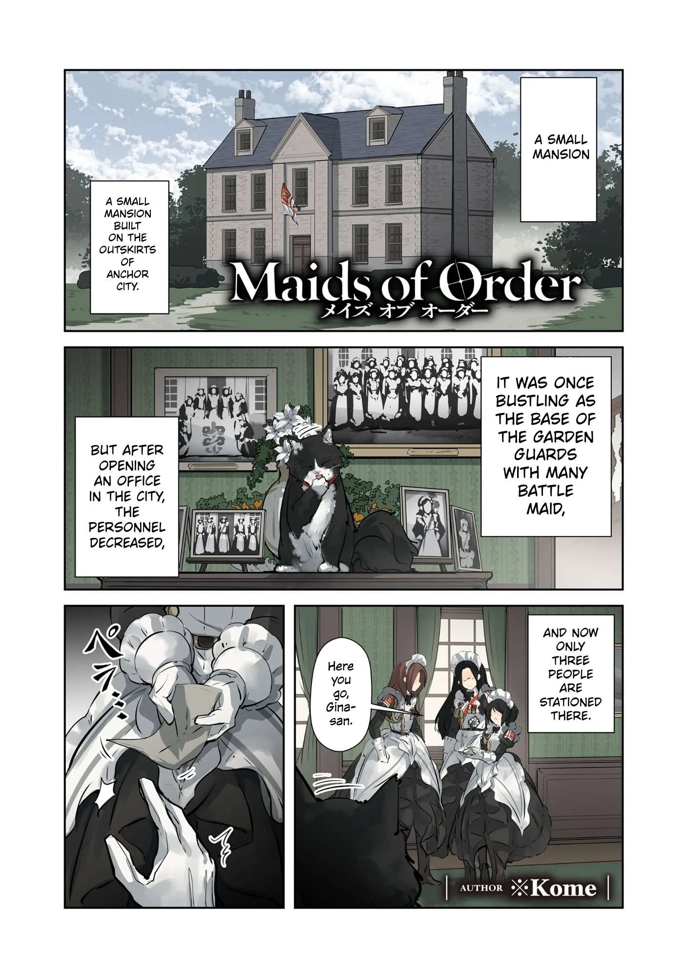 Maids of Order Chapter 2 page 1