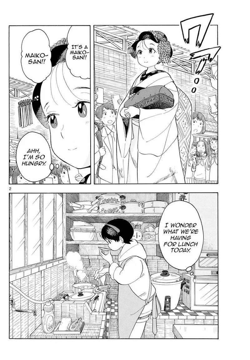 Maiko-san Chi no Makanai-san Chapter 102 page 2