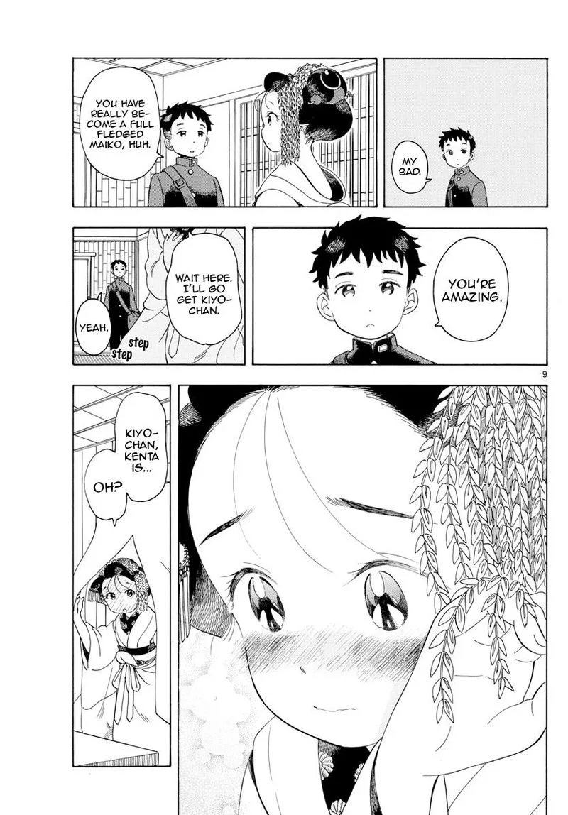 Maiko-san Chi no Makanai-san Chapter 102 page 9