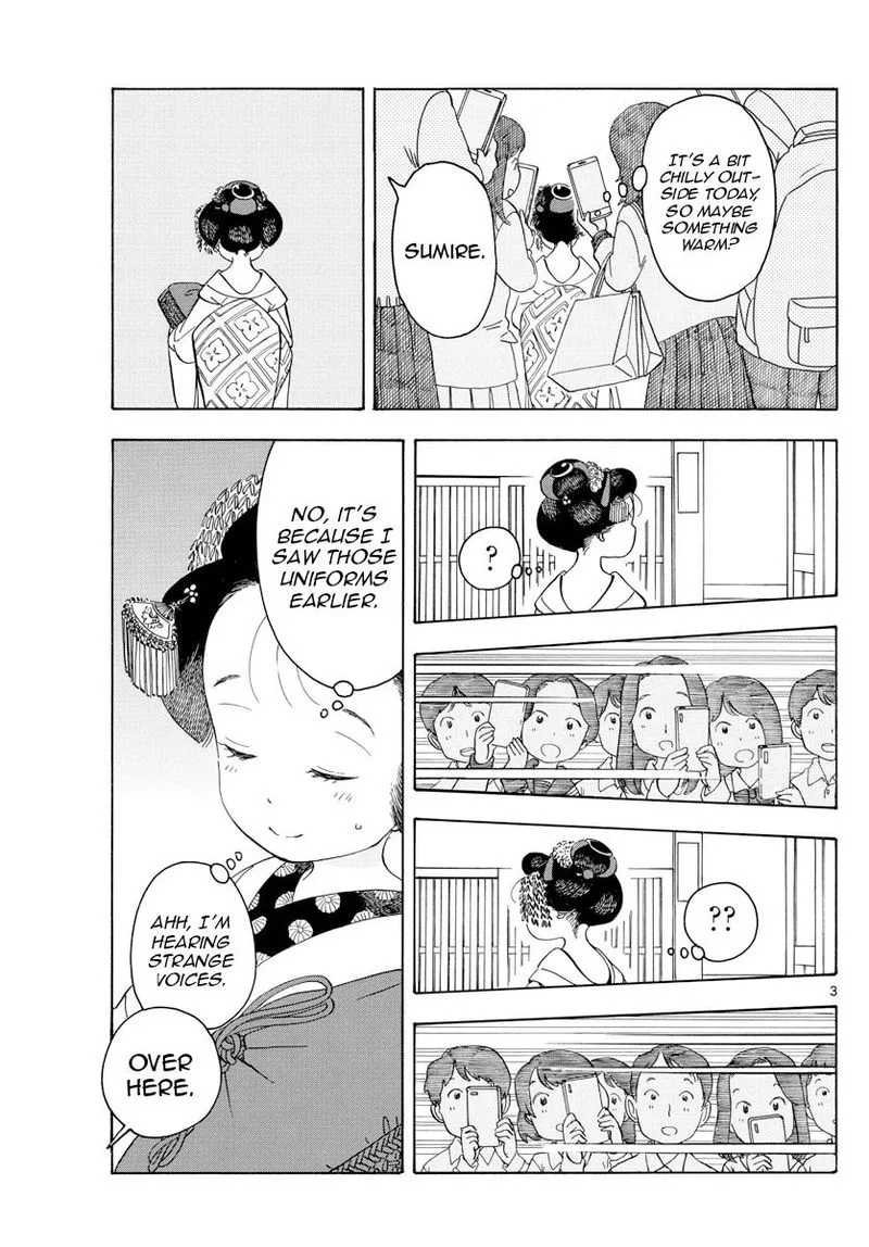 Maiko-san Chi no Makanai-san Chapter 102 page 3