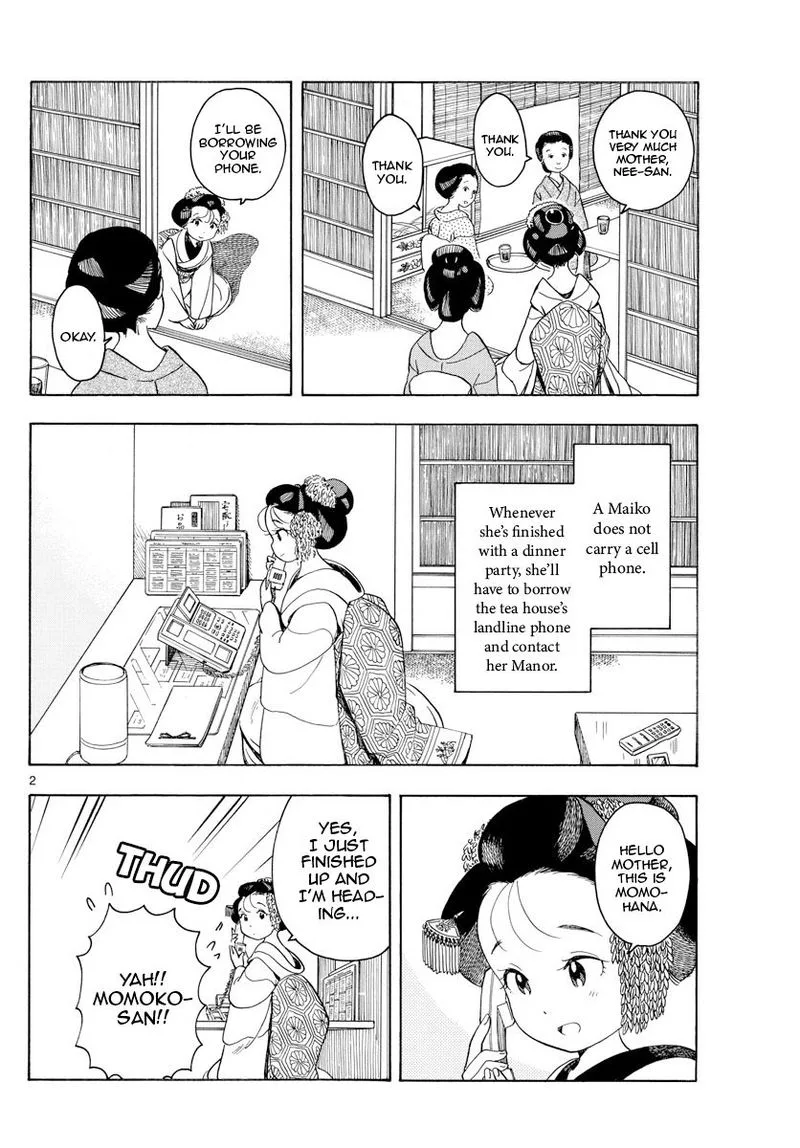 Maiko-san Chi no Makanai-san Chapter 111 page 2