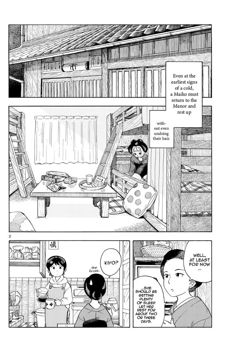 Maiko-san Chi no Makanai-san Chapter 113 page 2